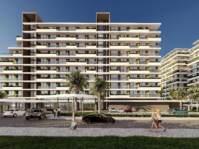 GRAND SAPPHIRE RESORT'TA STUDIO DAİRE ***£89.000*** İSKELE - LONG BEACH    