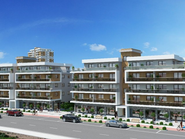 آپارتمان 1+1 برای فروش در رویال سان *** 89.000 پوند*** ISKELE – LONG BEACH