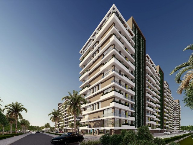 1+1 WOHNUNG IM GRAND SAPPHIRE RESORT ***£124.000*** İSKELE - LONG BEACH