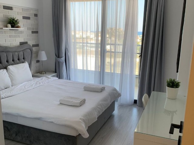 İSKELE – BOGAZ 1 + 1 SEA VIEW APARTMENT IN CAESAR BLUE   ***£130.000***