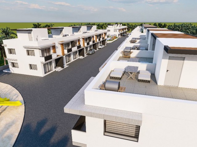 NEW TOWNHOUSE COMPLEX PROJECT WITH 2 BEDROOMS FROM £209.000 ISKELE