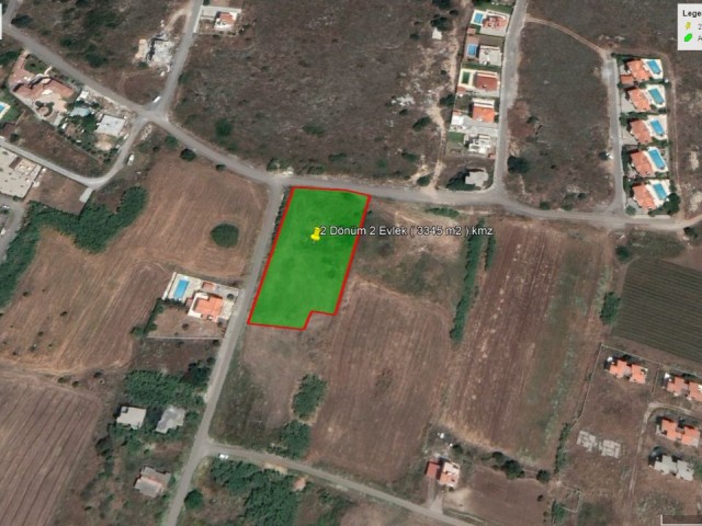 LAND FOR SALE IN KARŞIYAKA  TOTAL 3345 SQUARE METERS *** £615.000 ***