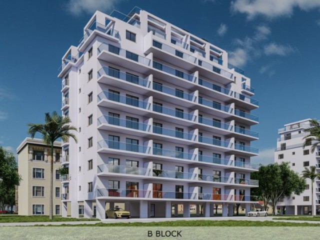 ISKELE – آپارتمان 1+1 در ساحل بلند برای فروش قیمت ویژه برای فوریه *** 97.000 پوند***