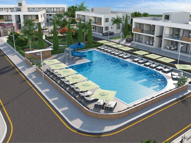 FAMAGUSTA -  YENI BOGAZICI   2+1 APARRTMENT IN RIVA PARK    ***£139.000***