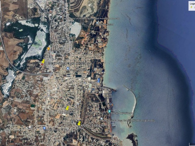 2 GRUNDSTÜCKE ZUM VERKAUF IN FAMAGUSTA, INSGESAMT 3 EVLEK 500,77 m2 - (1050 m2) *** £150.000 ***