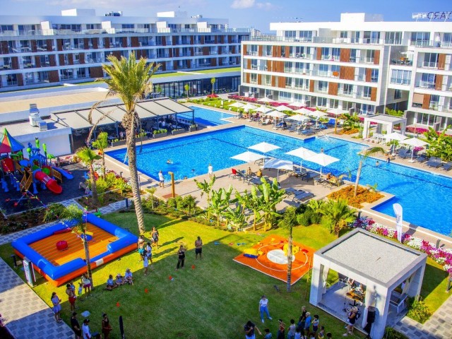 İSKELE – LONG BEACH   COURTYARD’TA SATILIK  - STUDIO DAİRE    *** £110.000 ***