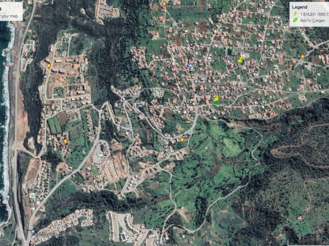 LAND FOR SALE IN ESENTEPE  TOTAL 488.47 SQUARE METERS