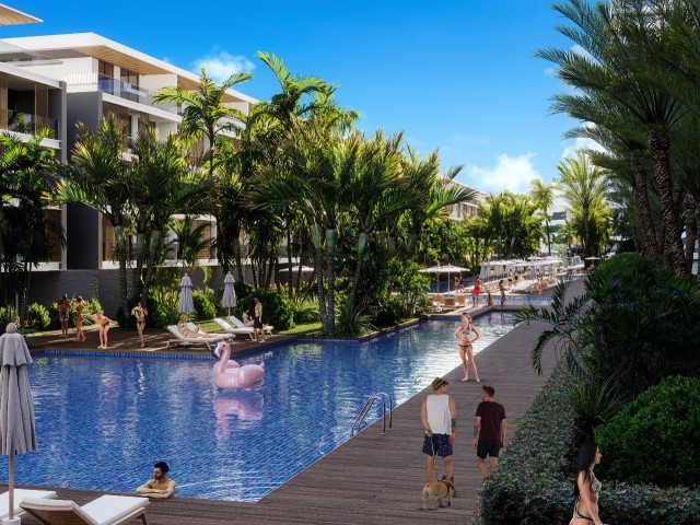  ISKELE -LONG BEACH  1+1 APARTMENT IN GRAND SAPPHIRE RESORT B BLOCK ***£135.000***