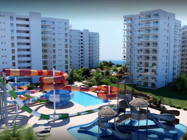 1+1 WOHNUNG MIT MEERBLICK IN İSKELE – BOĞAZ CAESAR BLU ***£105.000***