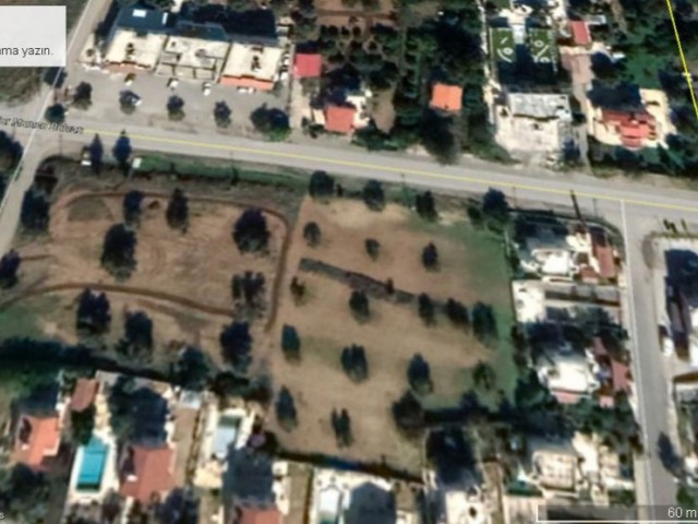 3 Hektar Land zum Verkauf an der Hauptstraße in Çatalköy, Kyrenia, Zypern