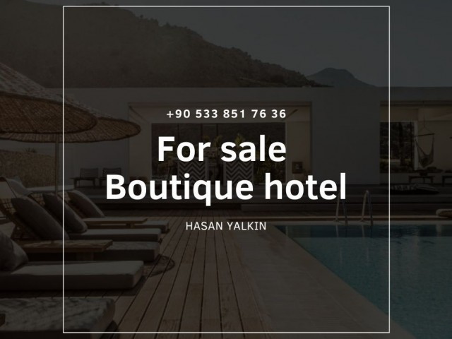 GİRNENİN EN GÜZEL YERİNDE SATILIK BUTIK OTEL