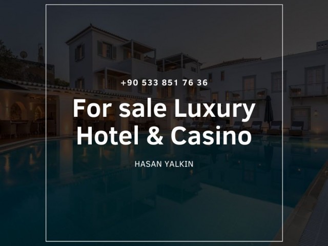 Very luxury hotel and casino for sale in Cyprus