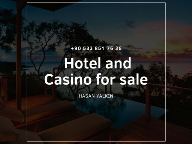 Girnede Çalışır vaziyette satılık casinolu otel