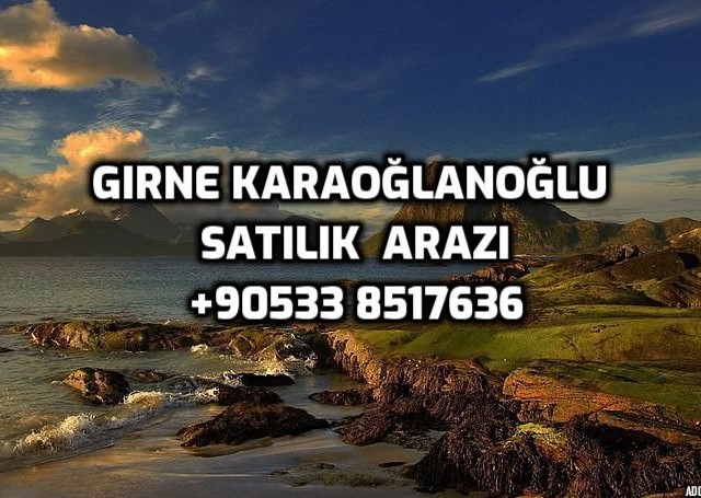 Satılık Arsa - Girne, Karaoğlanoğlu, Kuzey Kıbrıs