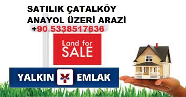 GİRNE ÇATALKÖY ANAYOL ÜZERİ TİCARİ DÜKKANLIK SATILIK 3 DÖNÜM ARAZİ