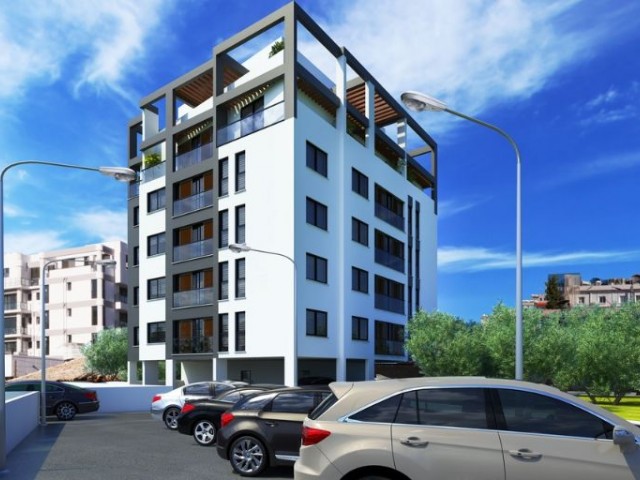 Lefkoşa'nın Tam Merkezi Yenişehir'de satılık 2+1 Penthouse