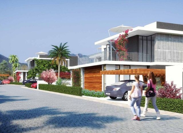 4 + 1 Villa For Sale In Çatalköy Kyrenia With A Very Large Garden And Pool