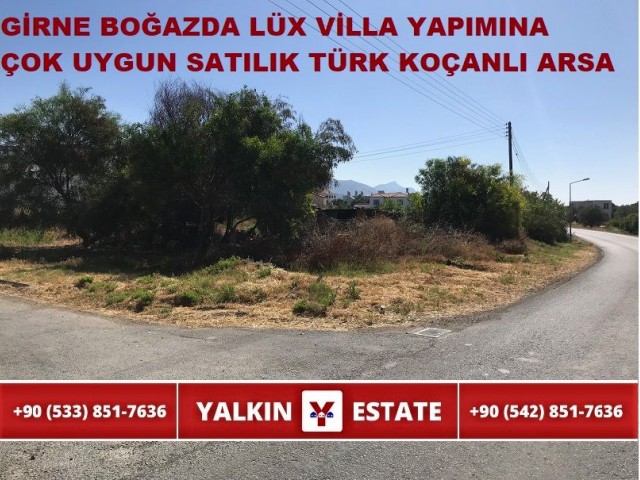 TURKISH K DECANLI LAND FOR SALE IN KYRENIA BOSPHORUS ** 