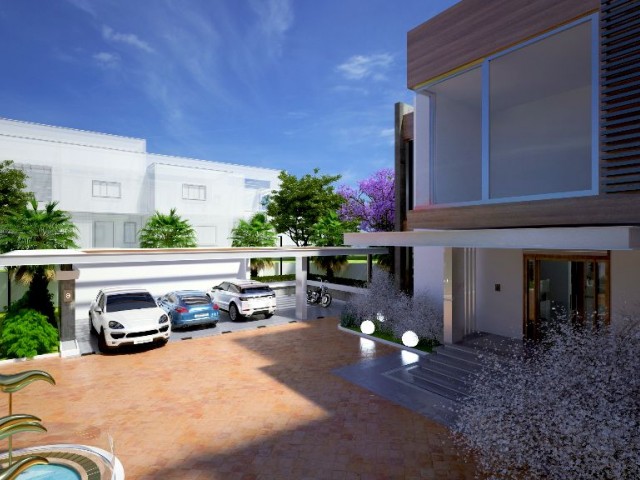 KYRENIA BELLAPAISTE 1000 SQUARE METER 7 BEDROOM VILLA FOR SALE WITH SAUNA TURKISH BATH ULTRA LUXURY FRONT VIEW FOR SALE IN THE CASE OF THE PROJECT ** 