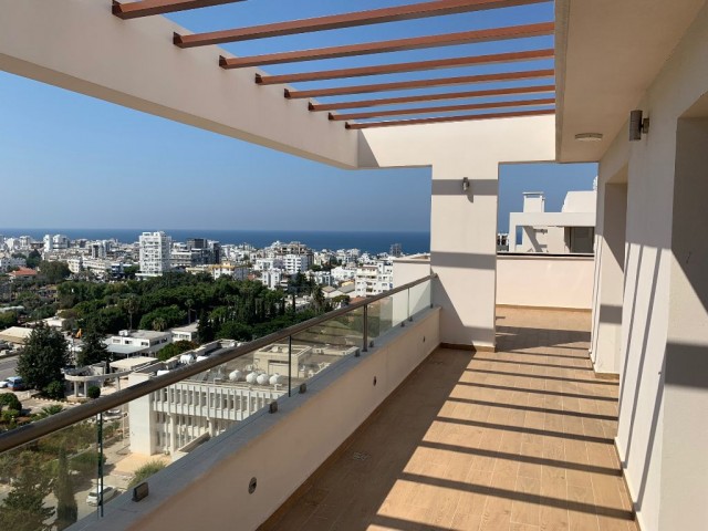 3+1 duplex penthouse for sale in Kyrenia