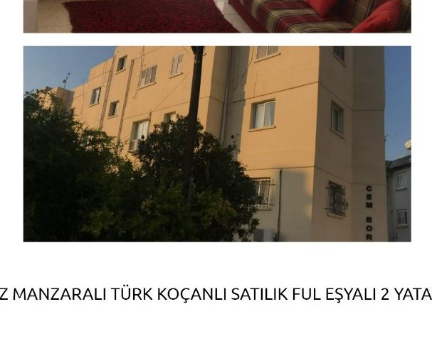 Voll möblierte 2-Zimmer-Wohnung zum Verkauf in türkischen KOKANLI mit Meerblick in Kyrenia ** 