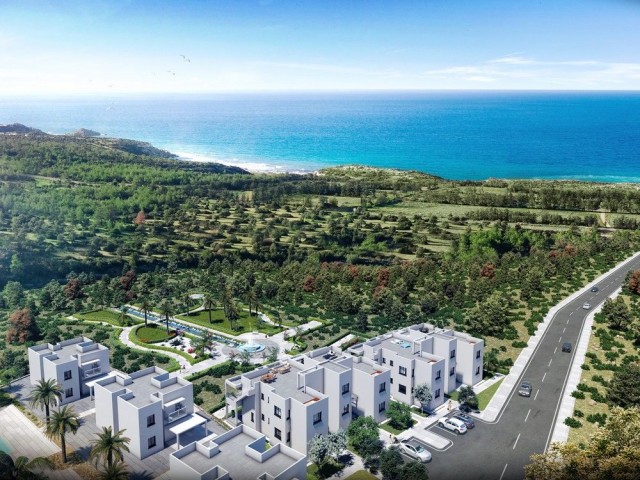 Girne Esentepe'de 3 yatak odalı lüx apartman 