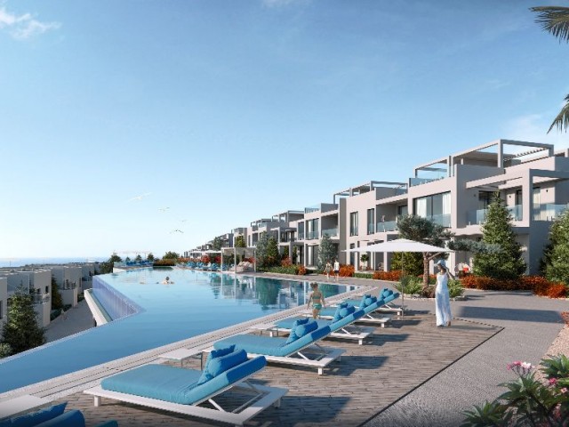 2 bedroom new apartment by the sea for sale in Kyrenia, Esentepe