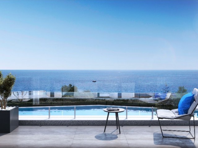 Neues penthouse am Meer zum Verkauf in Kyrenia Esentepede mit 3 Schlafzimmern ** 