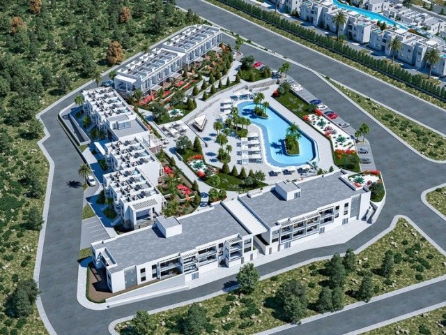 1+1 neue Wohnung am Meer in Kyrenia, Esentepe ** 