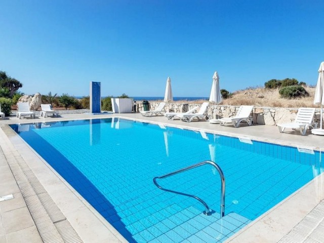 1+1 Penthouse Loft in Esentepe. Special offer!  On the first block in front of the sea and pool.  Spectacular views.  