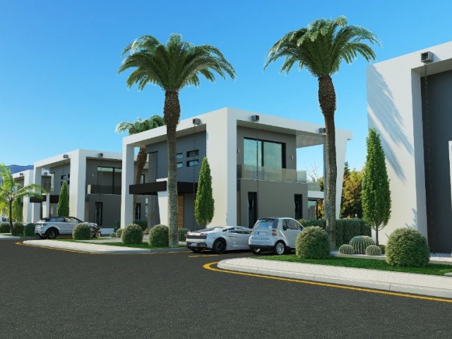 Alsancak'ta satılık Modern 3+1 Villa. Teslim kasım2023