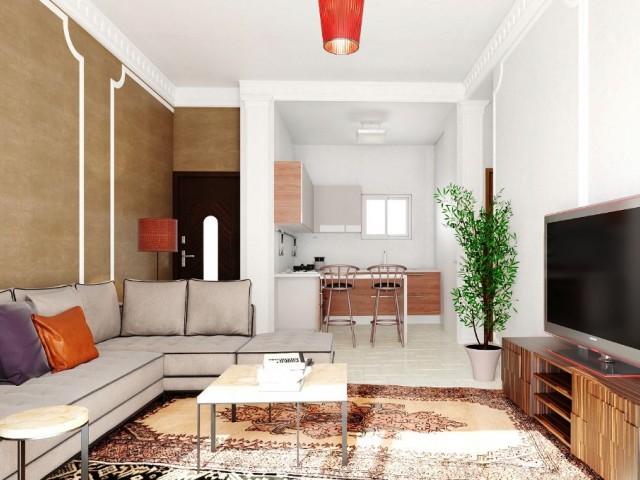 1+1 APARTMENT FOR SALE İN KYRENİA/ALSANCAK