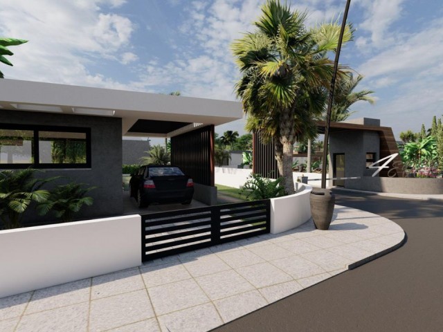  ONE STOREY VILLAS 3 + 1 FOR SALE İN Famagusta Yenibogazici