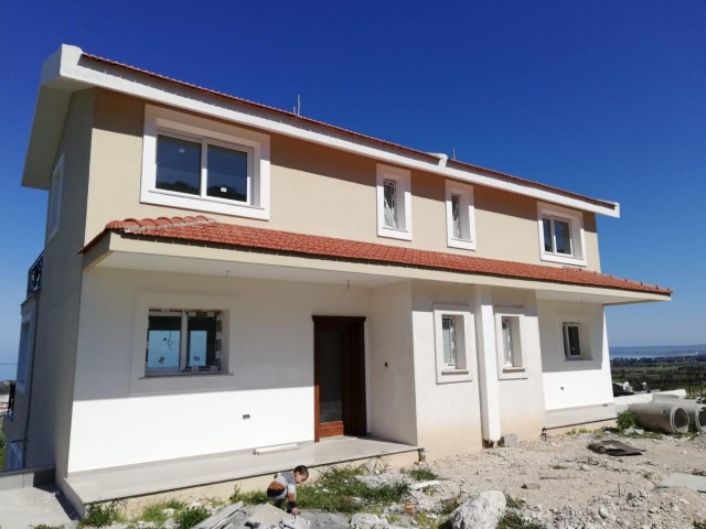 4+1 TRIPLEX VILLA FOR SALE IN LEFKE WITH STUNNING SEA View. TURKISH Title DEED 