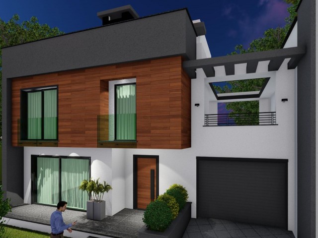 Brand new 3+1 TWIN villa for sale in Ozankoy 