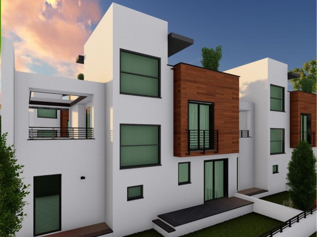 Brand new 3+1 TWIN villa for sale in Ozankoy 