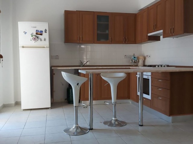 Two-bedroom furnished penthouse for sale  in Doanköy, Girne in a complex with a swimming pool