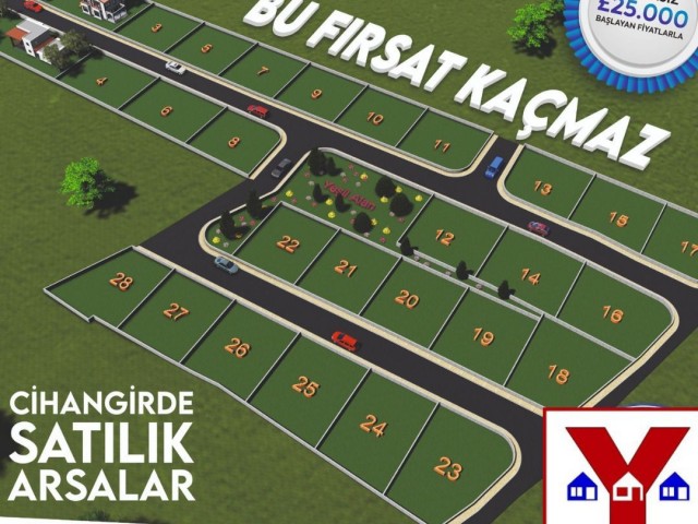 Cihangir'de satılık arsalar. FIRSAT FİYAT!