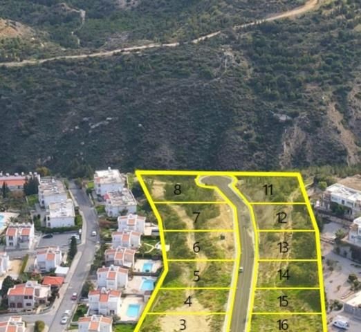 Lands  for sale in Çatalköy, Kyrenia, with a magnificent view!  Unmissable opportunity