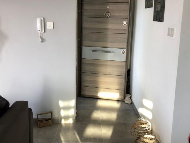 2+1 apartment with large terrace in Karaoğlanoğlu