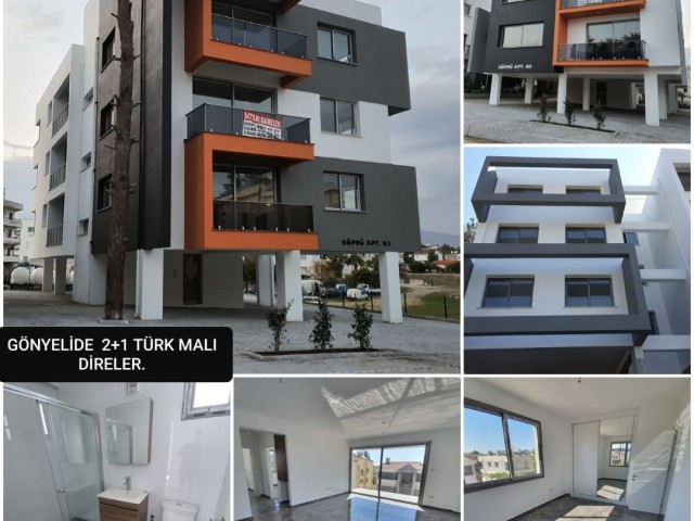 2+1 new apartments for sale in Gonyeli