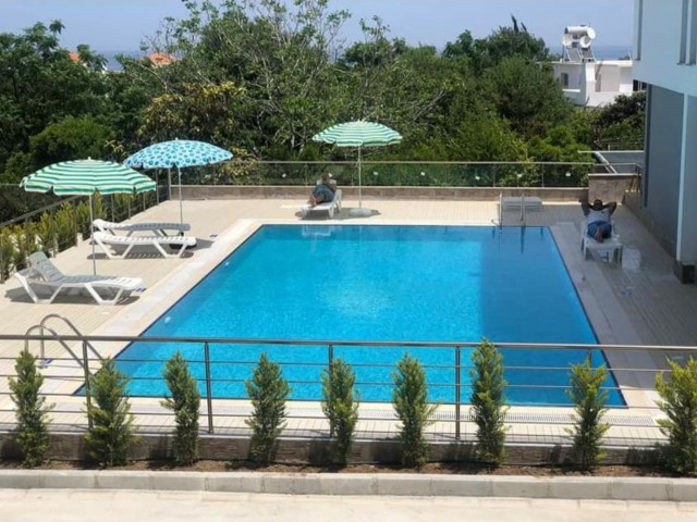 2+1 Modern Fully Furnished apartment  with Pool for Sale in Lapta 