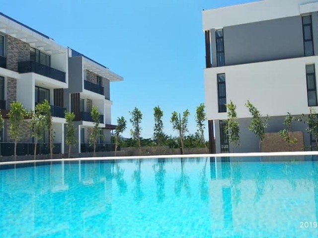 2+1 modern apartment with garden for sale in Lapta 