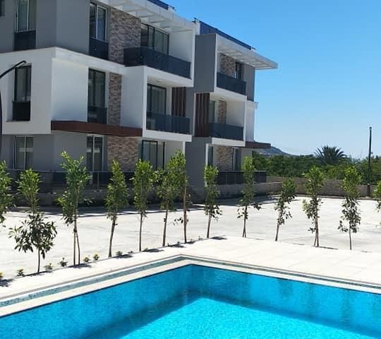 2+1 modern apartment with garden for sale in Lapta 