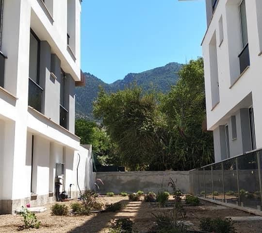 2+1 modern apartment with garden for sale in Lapta 