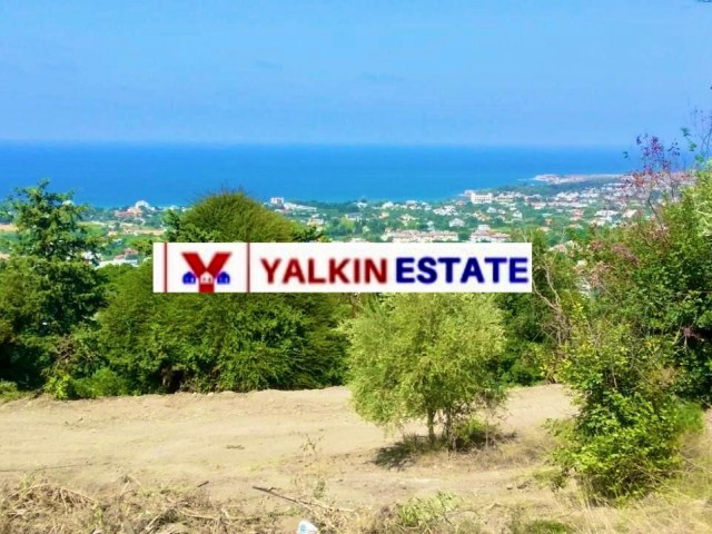 2 acres of land with panoramic and unstoppable sea view, in LAPTA BAŞPINAR REGION