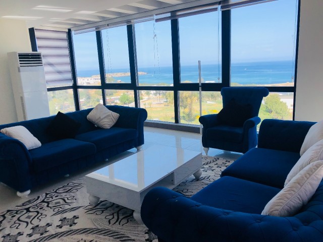 It's open for exchange!4 + 1 PENTOUSE FOR SALE WITH MAGNIFICENT SEA VIEW, PRIVATE POOL, FULLY FURNISHED **  ** 