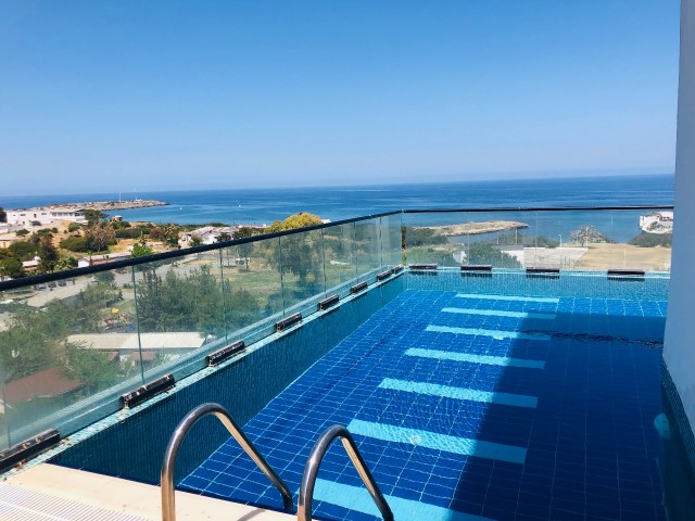 It's open for exchange!4 + 1 PENTOUSE FOR SALE WITH MAGNIFICENT SEA VIEW, PRIVATE POOL, FULLY FURNISHED **  ** 