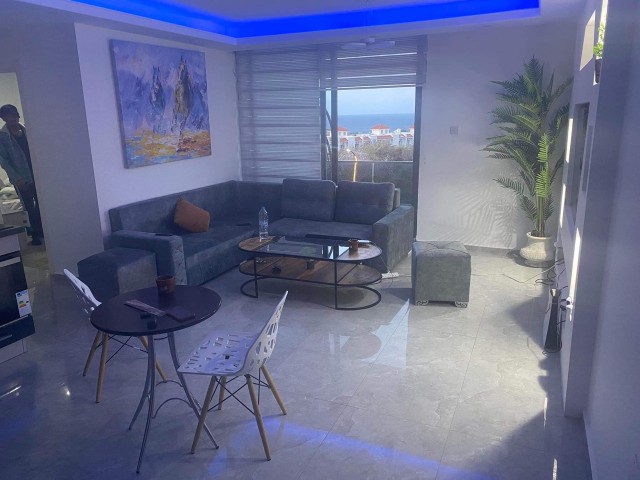 Sea View 2+1 fully furnished flat in Lapta. Fully furnished. BEST PRICE 