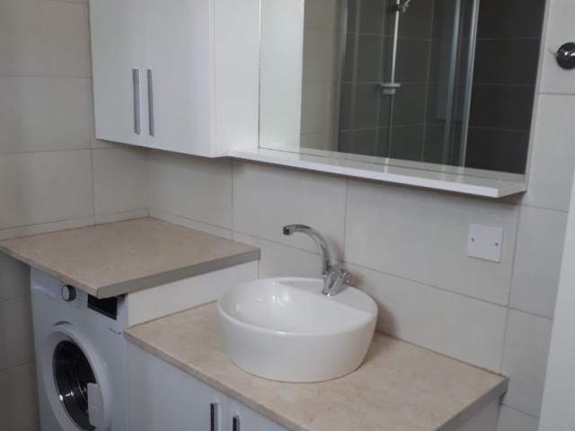 New 3+1 flat for rent in Zeytinlik, fully furnished, in a complex with garden and pool